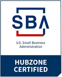 SBA HUBZone certification badge